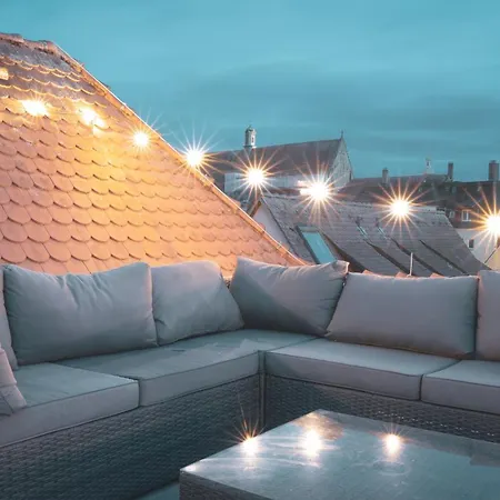 Apartment 140qm Luxurioeses Penthouse Mitten In Schwaebisch Gmuend, 70qm Dachterrasse & Top-lage, Mit Whirpool, Jetzt Buchen! Schwaebisch Gmuend